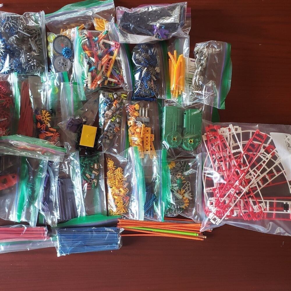 K'NEX  Classic Construction Building Pieces large lot